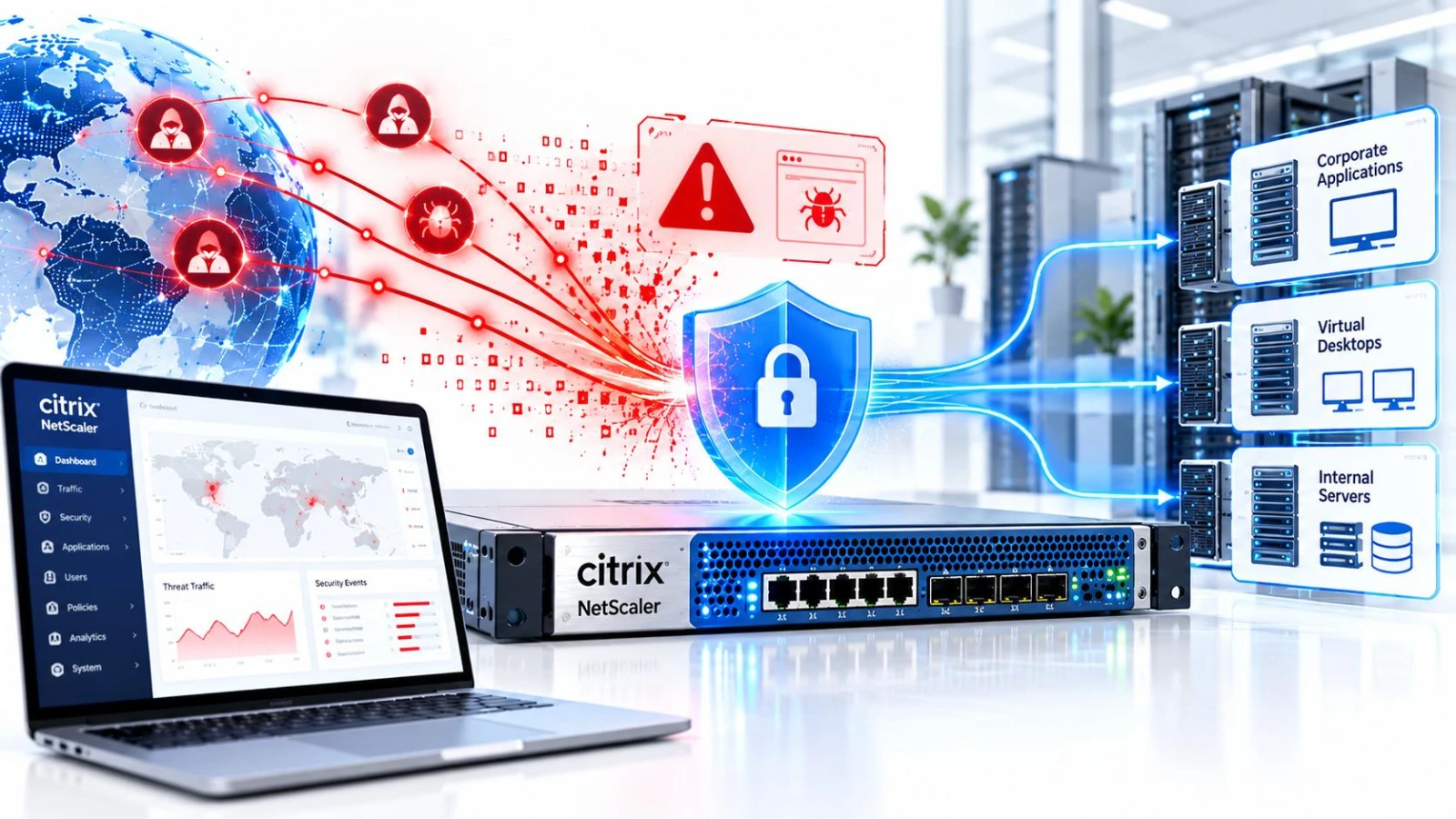 Citrix NetScaler zero-day vulnerability affecting enterprise network gateways